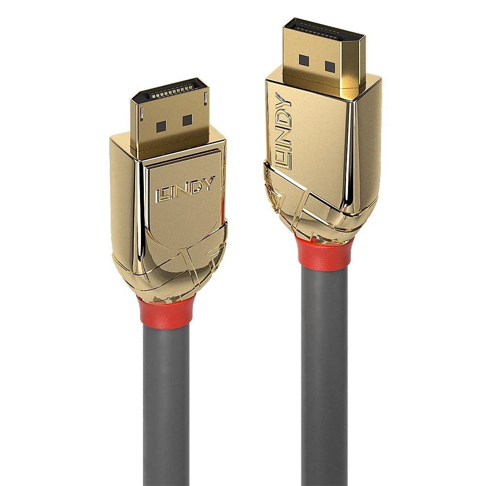 Lindy 20M displayPort 1.2 cable Gold Line Part No. 36298 Lindy 20M displayPort 1.2 cable Gold Line Part No. 36298