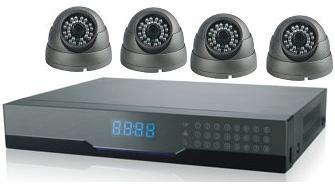 P2P 4 x 1.3MP Digital IP Cameras CCTV System High Resolution P2P 4 x 1.3MP Digital IP Cameras CCTV System High Resolution