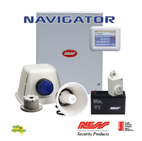 NESS D8XD DELUXE NAVIGATOR SECURITY ALARM PANEL KIT NESS D8XD DELUXE NAVIGATOR SECURITY ALARM PANEL KIT