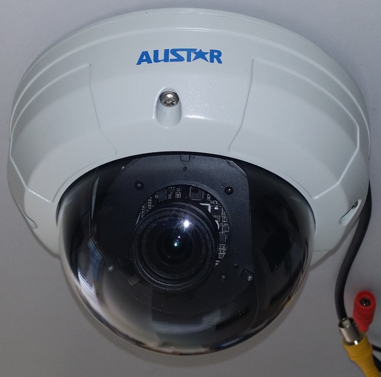 Austar 1/3'' Sony Dome 600TVL with OSD 2.8-12mm Outdoor Camera Austar 1/3'' Sony Dome 600TVL with OSD 2.8-12mm Outdoor Camera